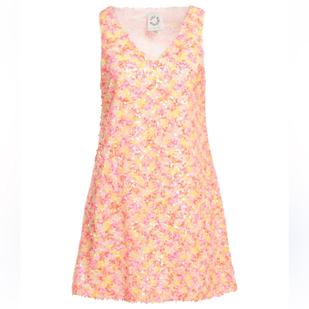 LILI SIDONIO By MOLLY BRACKEN - sequin dress - size medium